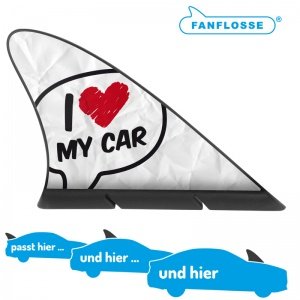 Auto-Fanflosse *I love my Car*