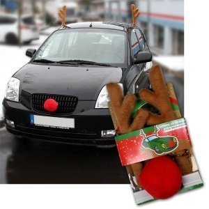 Auto-Weihnachtskostüm Rentier