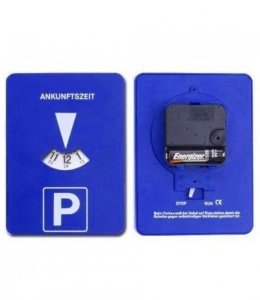 Automatisch mitlaufende Parkscheibe