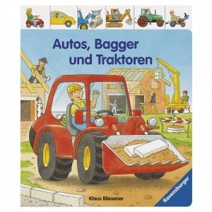 Autos, Bagger und Traktoren