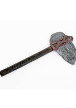 Axt Beil Steinzeit Urmensch braun-grau