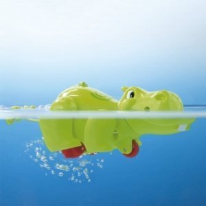BABY-WALZ Aufzieh-Nilpferd Wasserspielzeug