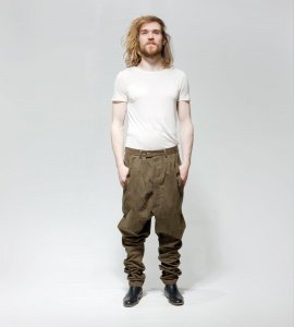 BAGGY PANTS, braun