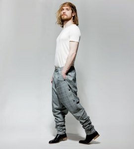 BAGGY PANTS, grey