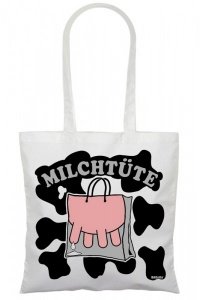 BAGzilla Tasche - Milchtüte, weiß