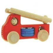 BAJO Holzspielzeug - Feuerwehrauto