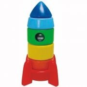 BAJO Holzspielzeug - Pyramide Rakete