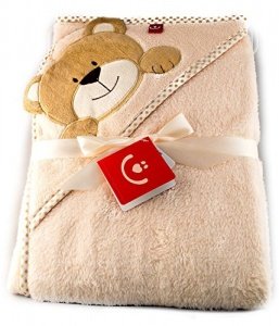 Baby Badehandtuch mit Kapuze