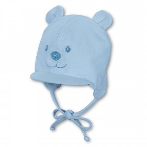 Baby Basic Mütze 313_bleu