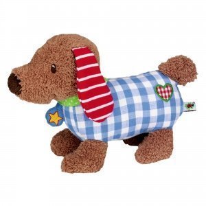 Baby-Glück-Schmusehund"Dackel"