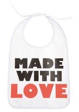 Baby-Lätzchen Made with Love