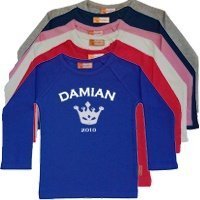 Baby Shirt (0-2 Jahre) mit Name