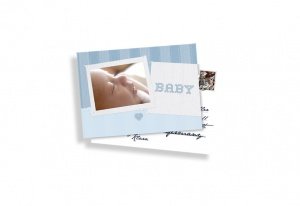 Baby & Taufkarte Klassisch (A6)