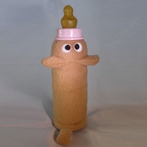 Babyflaschen-Überzieher -Hund-.