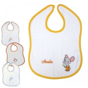 Babylätzchen mit Namen und Motiv