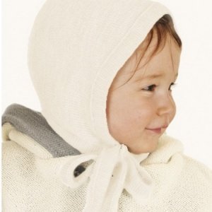 Babymütze Häubchen Wolle gestrickt Disan