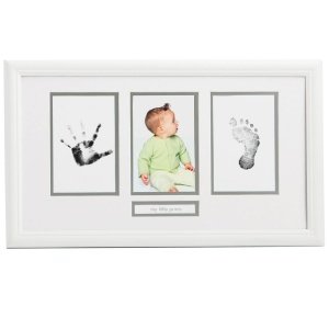 Babyprints - Bilderrahmen mit Hand- und 