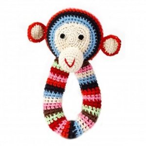 Babyrassel Schimpanse bunt gestreift