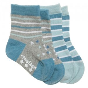 Babysocken blau original Babylegs (BIO)