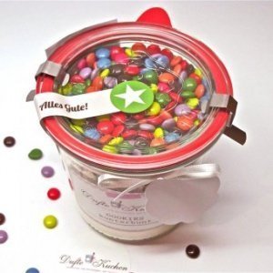 Backmischung im Weckglas Alles Gute