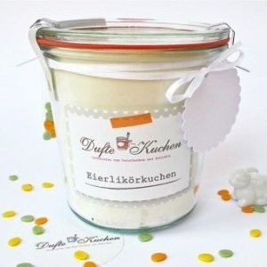 Backmischung im Weckglas Eierlikörk