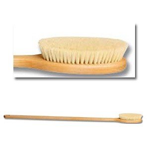 Bade-Bürste mit festem langem Stiel aus 