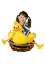 Bade-Ente-Reif Kinderkostüm gelb