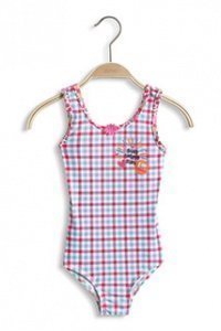 Badeanzug im Muster-Mix