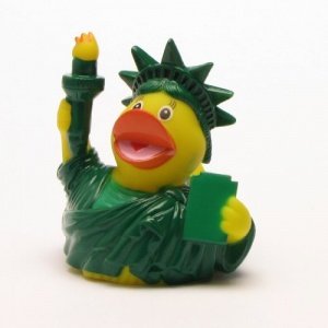 Badeente New York Freiheitsstatue