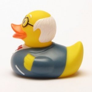 Badeente Opa