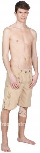 Badelederhose - Badehose in Lederhosenop