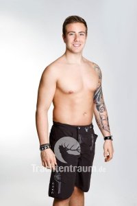 Badelederhose - Badehose in Lederhosenop