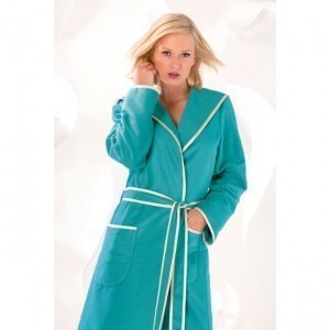 Bademantel Belle türkis