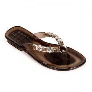 Badepantolette Hydra schwarz