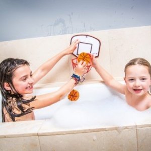 Badewannen-Basketball-Set