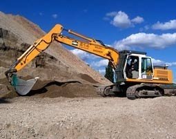 Bagger Fahren