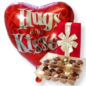 Ballon-Set Hugs and Kisses