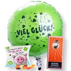 Ballon-Set Viel Glück