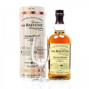 Balvenie 12 Jahre Double Wood in Holztub