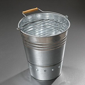 Barbecue-Eimer / Grill-Eimer mit Henkel