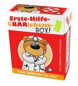 BärenBande Gummibärchen Süsse BÄRgleiter Erste-Hilfe-ÜBÄRlebens-Box