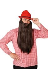 Bart extralang braun