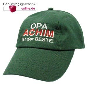Basecap *Opa...ist der Beste*