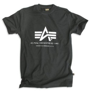 Basic Alpha T-Shirt schwarz