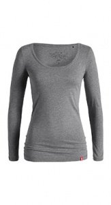 Basic Baumwoll Longsleeve