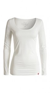 Basic Baumwoll Longsleeve