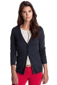 Basic Feinstrick Cardigan