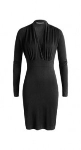 Basic Feinstrick Kleid