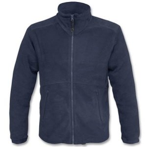 Basic Fleece Jacke navy