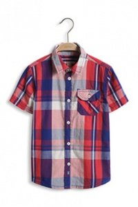 Basic Karohemd aus Baumwolle